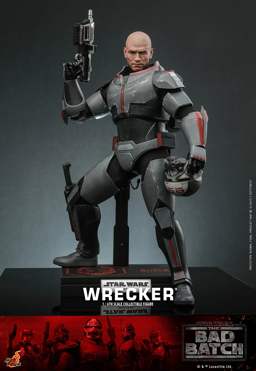 Hot Toys Star Wars The Bad Batch Wrecker 1/6th Scale Figure