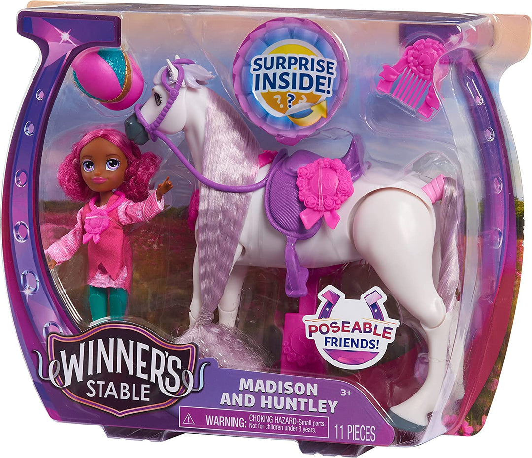 Winner's Stable Doll and Horse Madison and Huntley