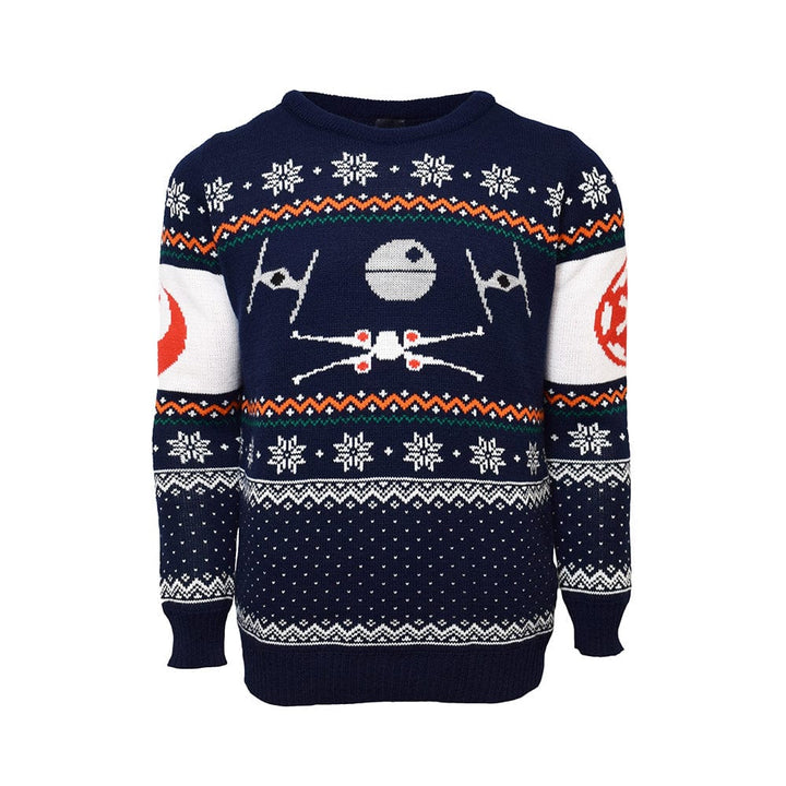 Official Star Wars X-Wing Vs. Tie Fighter Christmas Unisex Jumper