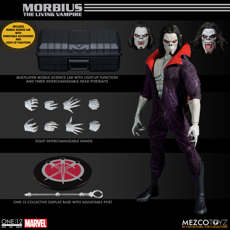 Mezco Marvel One:12 Collective Morbius Action Figure