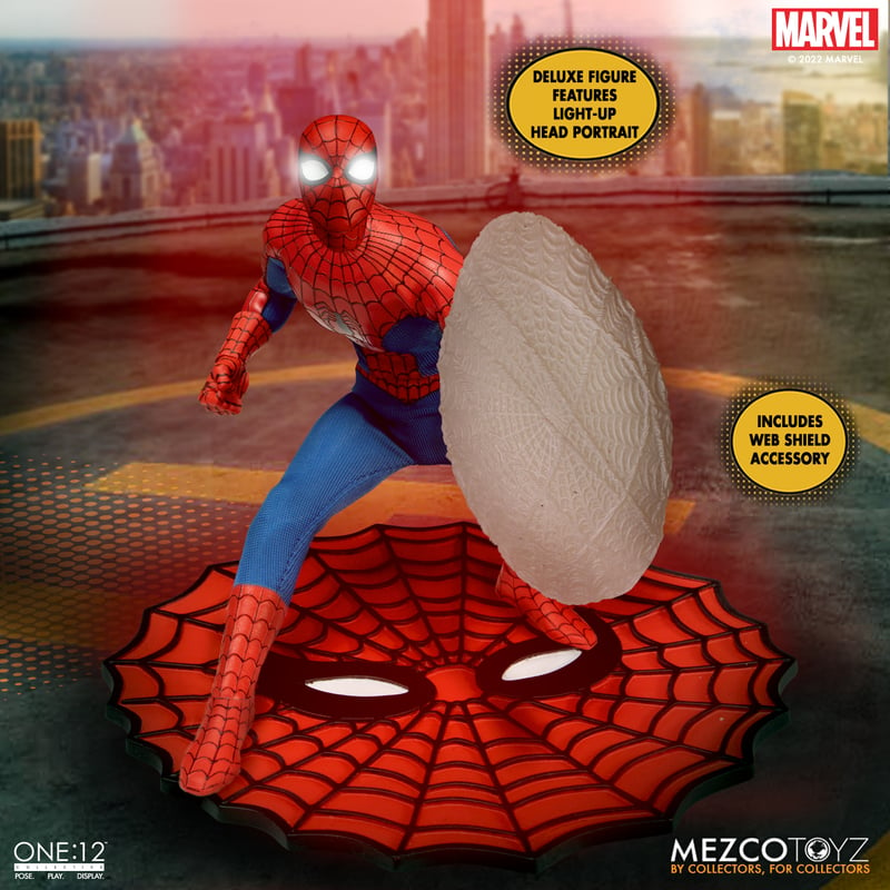 Mezco Marvel One:12 Collective Amazing Spider-Man Deluxe Edition Action Figure