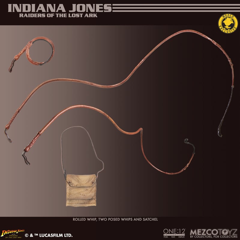 Raiders of the Lost Ark Mezco One:12 Collective Indiana Jones Temple Edition Action Figure