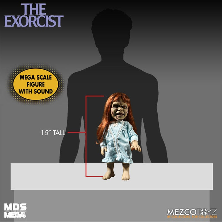 The Exorcist Mezco Designer Series Mega Scale Regan With Sound