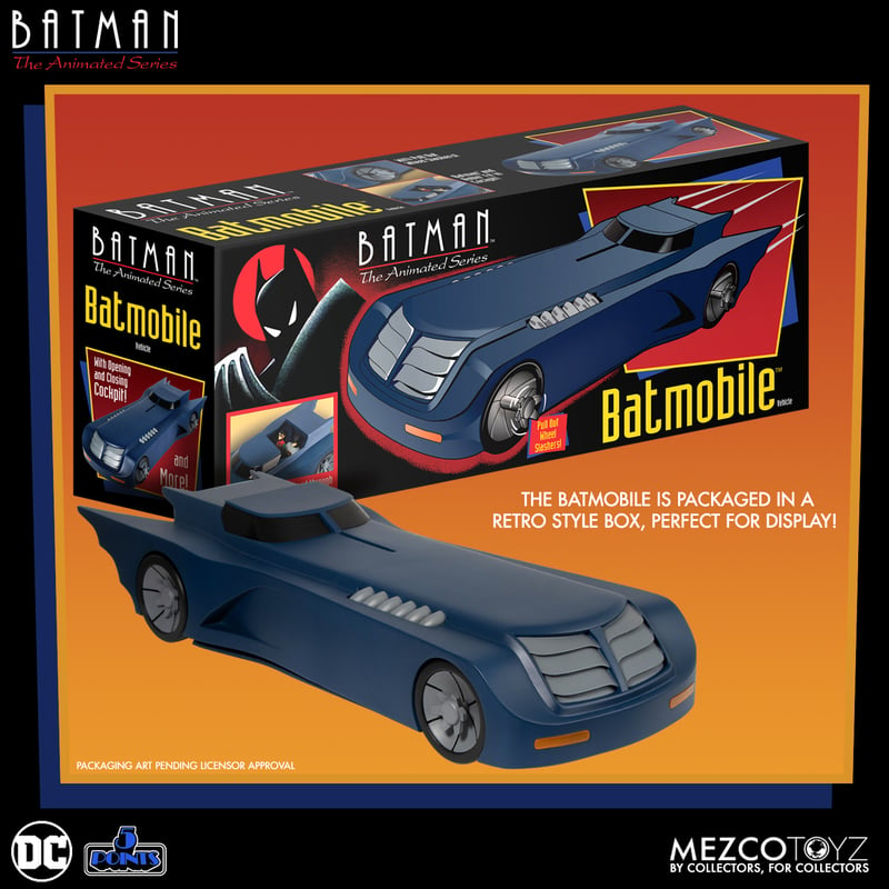 Batman The Animated Series 5 Points Deluxe Vehicle Batmobile