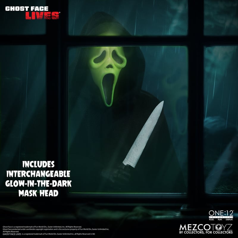Mezco Ghost Face Lives One:12 Collective Ghost Face