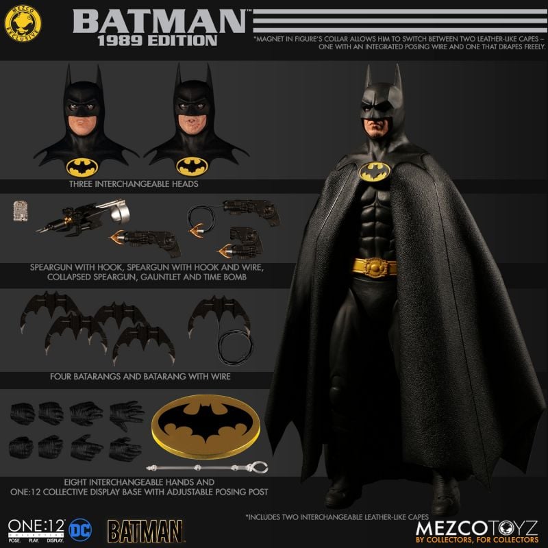 Mezco One:12 Collective Batman 1989 Edition Action Figure