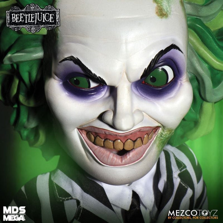 Beetlejuice 15" Megascale Mezco Designer Series Talking Figure