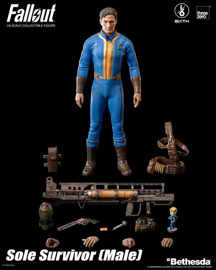 Fallout 4 Sole Survivor (Male) 1/6 Scale FigZero Figure