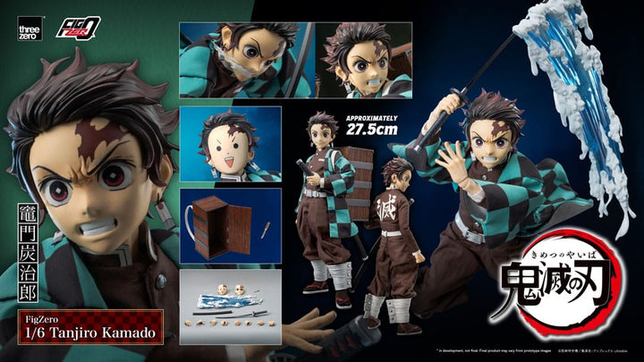 Demon Slayer Kimetsu no Yaiba FigZero Tanjiro Kamado 1/6 Scale Figure