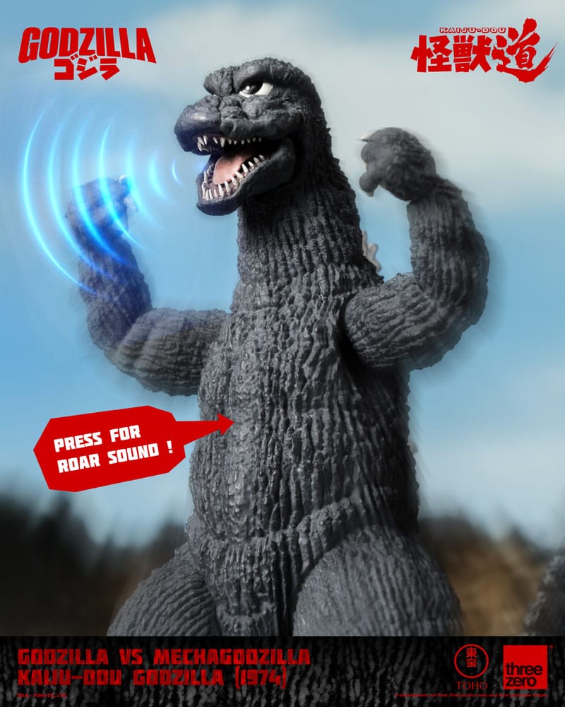 Godzilla vs. Mechagodzilla (1974) KAIJU-DOU Godzilla Action Figure