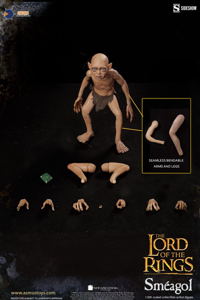 The Lord of the Rings 1/6 Scale Smeagol Action Figure