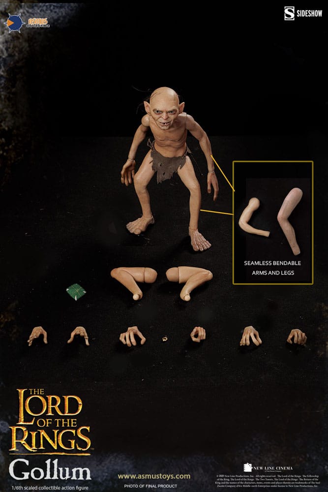 The Lord of the Rings 1/6 Scale Gollum Action Figure