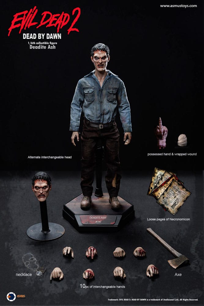 Evil Dead 2: Dead by Dawn Deadite Ash 1/6 Scale Figure