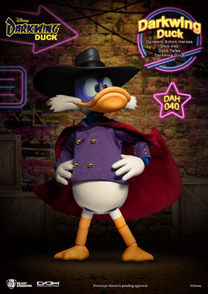 Darkwing Duck Dynamic 8ction Heroes Action Figure 1/9 Scale Darkwing Duck