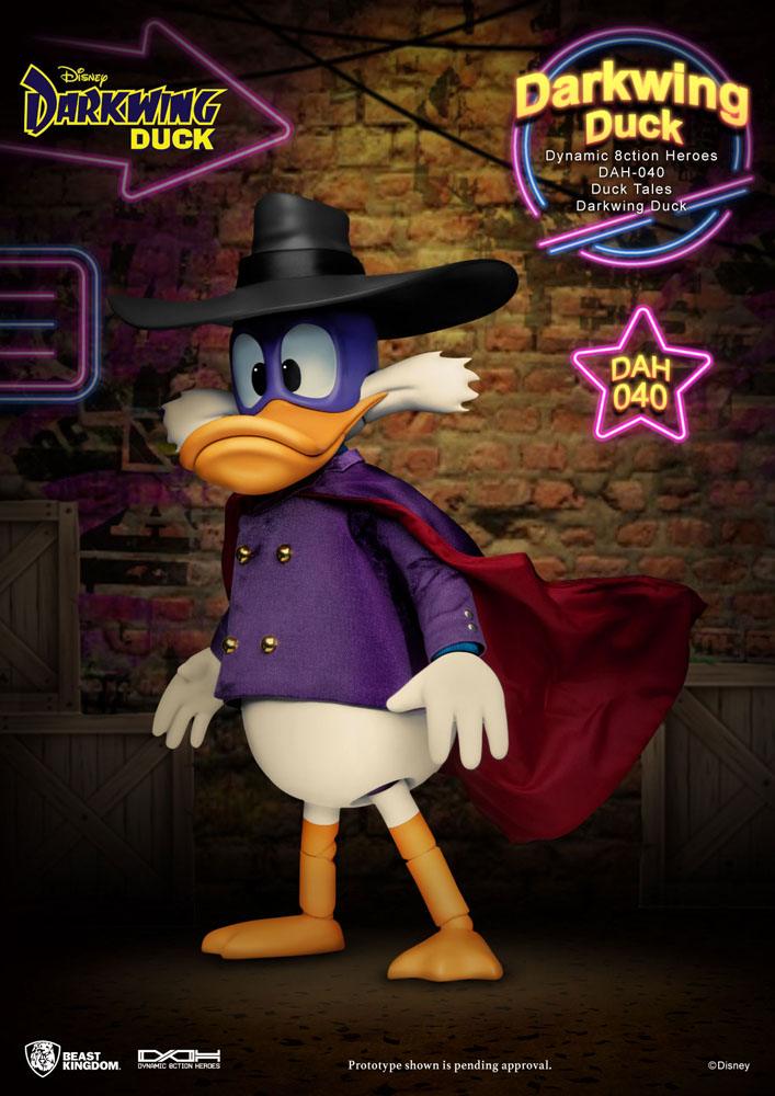 Darkwing Duck Dynamic 8ction Heroes Action Figure 1/9 Scale Darkwing Duck