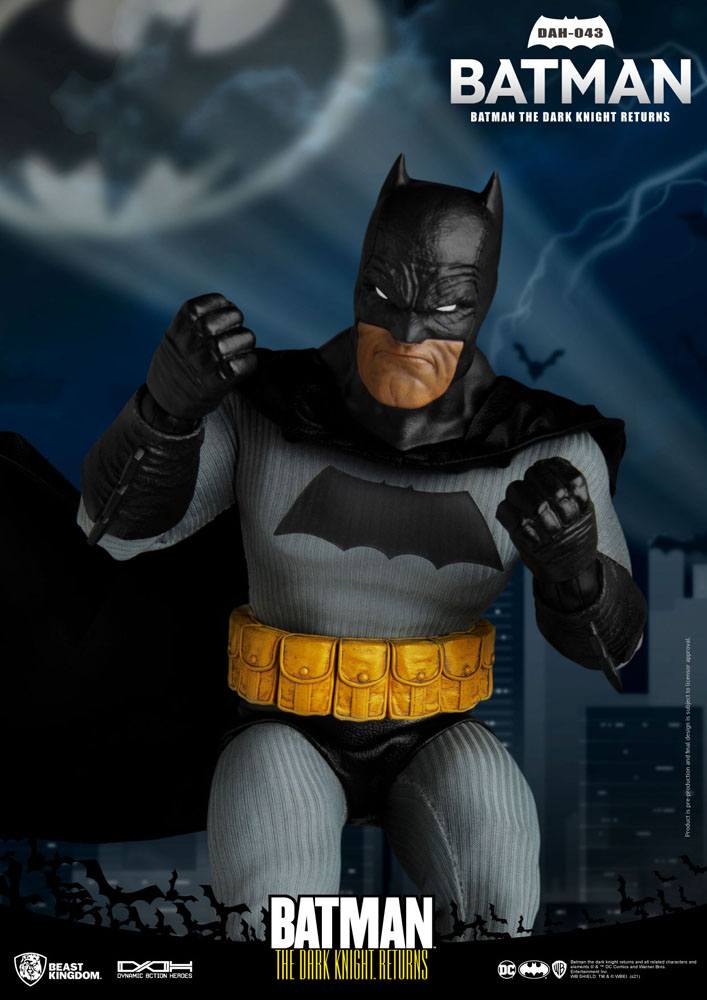 Batman The Dark Knight Return Dynamic 8ction Heroes Action Figure 1/9 Scale Batman