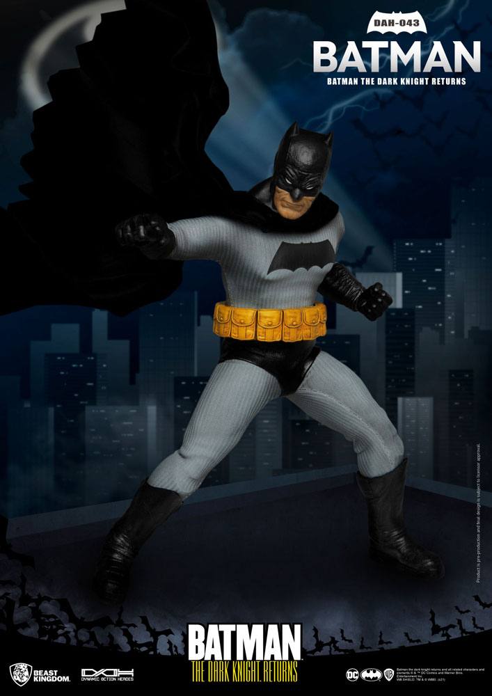 Batman The Dark Knight Return Dynamic 8ction Heroes Action Figure 1/9 Scale Batman