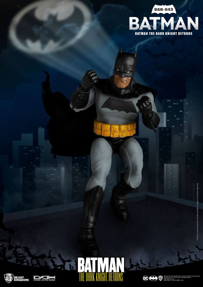 Batman The Dark Knight Return Dynamic 8ction Heroes Action Figure 1/9 Scale Batman