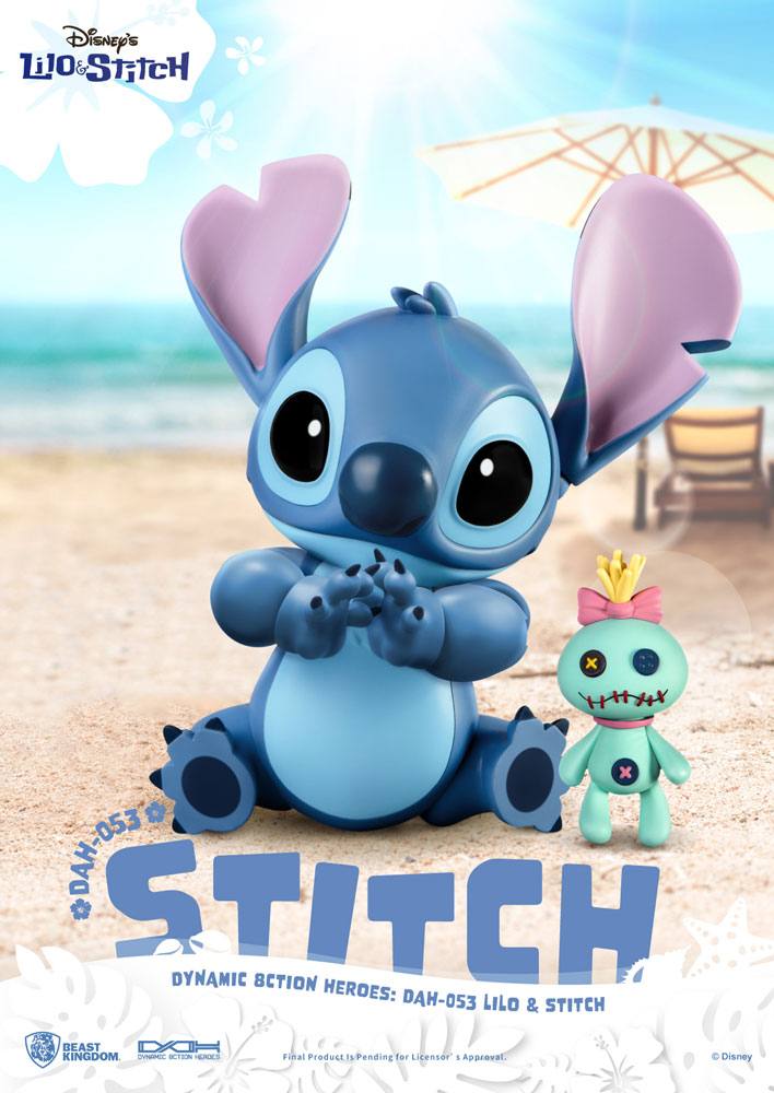 Lilo & Stitch Dynamic 8ction Heroes Action Figure 1/9 Scale Stitch