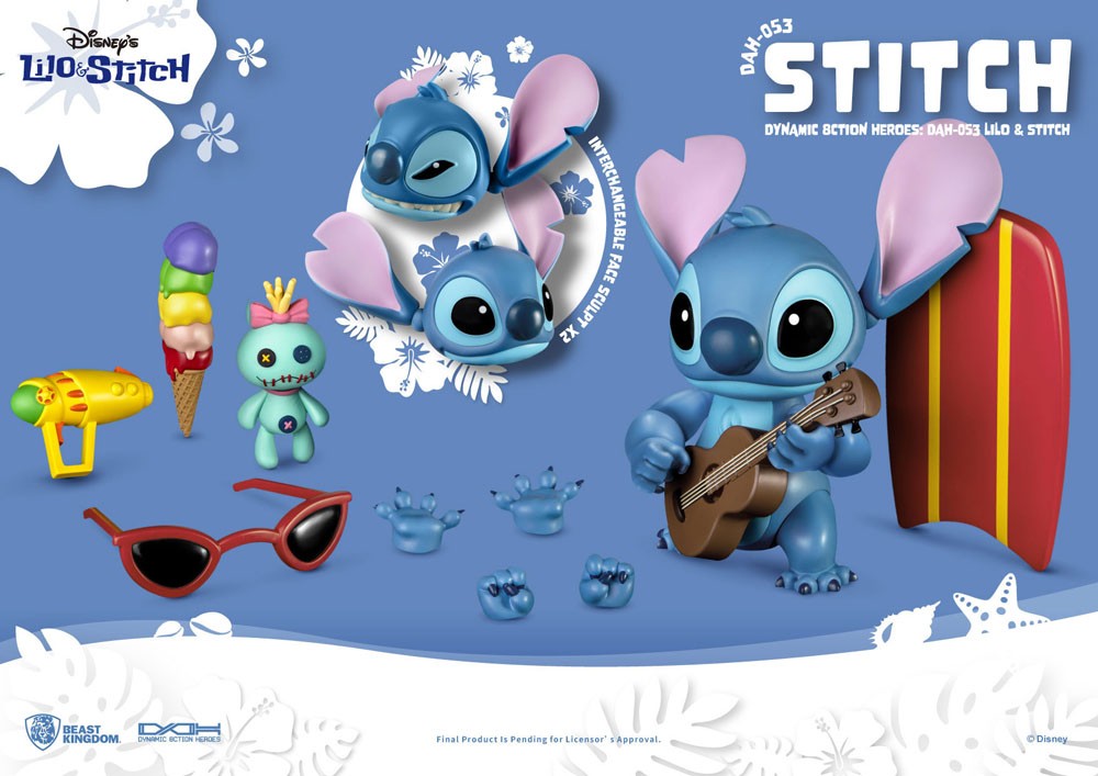 Lilo & Stitch Dynamic 8ction Heroes Action Figure 1/9 Scale Stitch