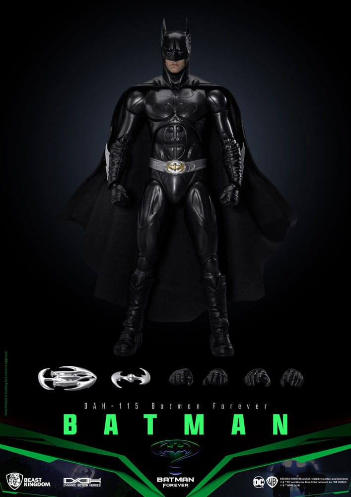 DC Comics Dynamic 8ction Heroes Batman (Batman Forever) Action Figure