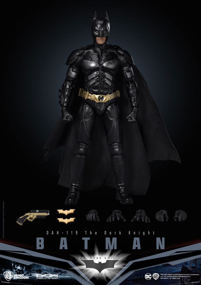 DC Comics Dynamic 8ction Heroes Batman (The Dark Knight) Action Figure