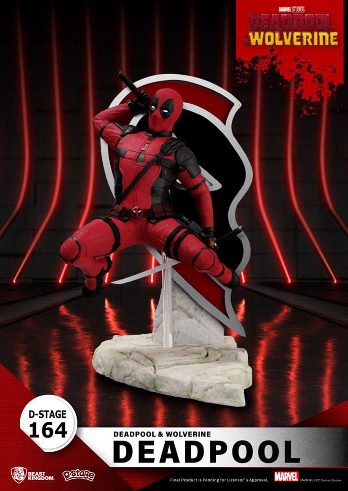 Beast Kingdom Deadpool & Wolverine Deadpool Diorama Figure