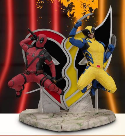 Beast Kingdom Deadpool & Wolverine Deadpool Diorama Figure