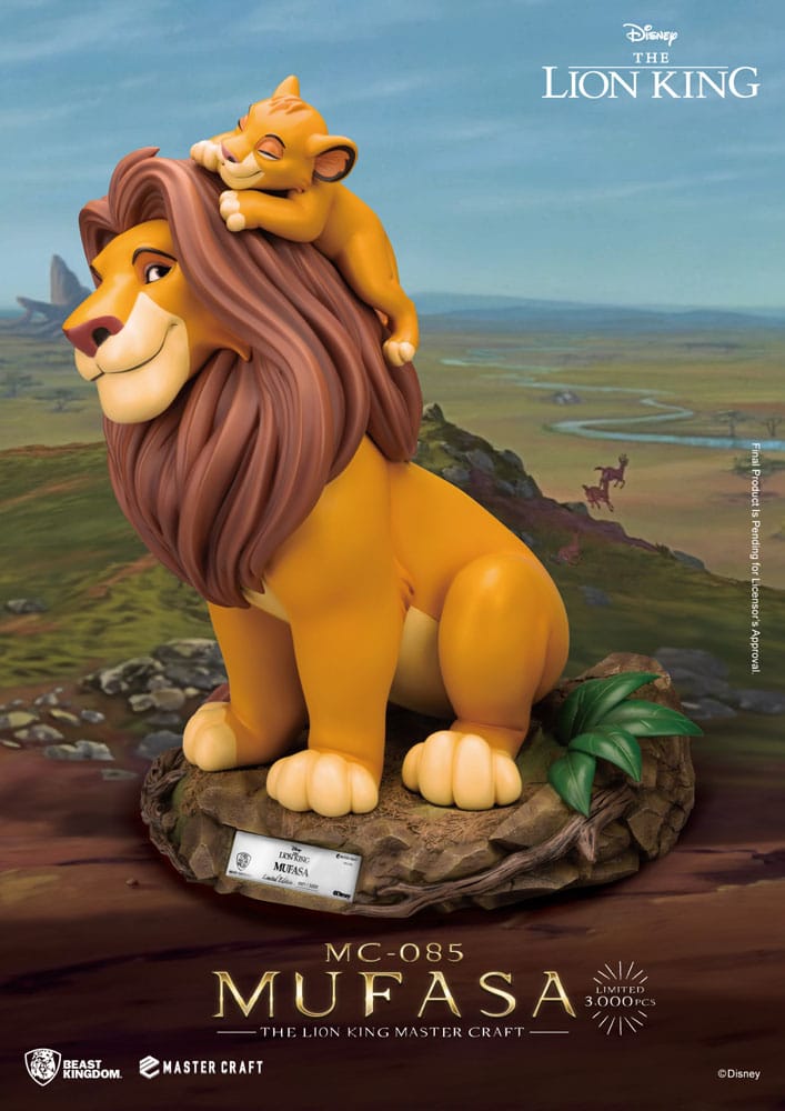 The Lion King Master Craft Mufasa Limited Edition Statue