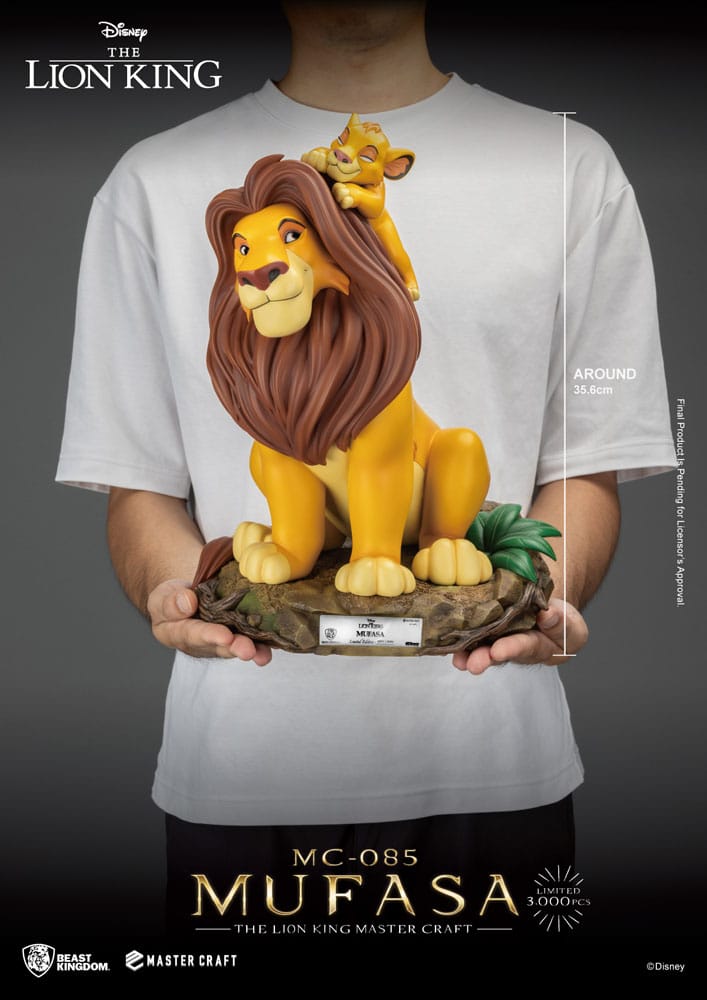 The Lion King Master Craft Mufasa Limited Edition Statue