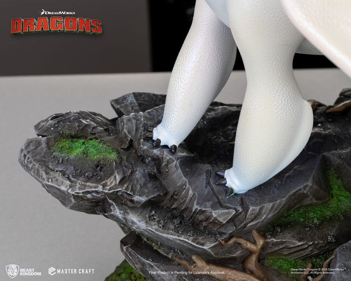 How To Train Your Dragon 3 Master Craft Statue Light Fury