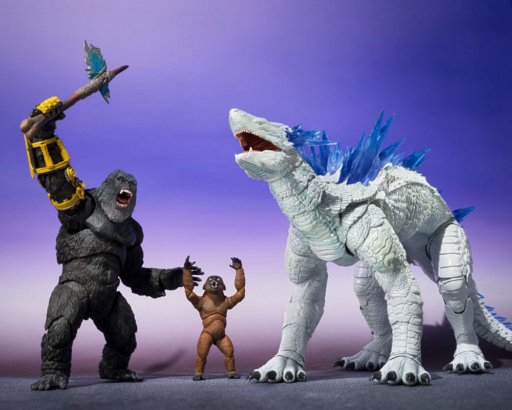 Godzilla x Kong The New Empire S.H.MonsterArts Suko & Mothra 2 Pack Action Figures