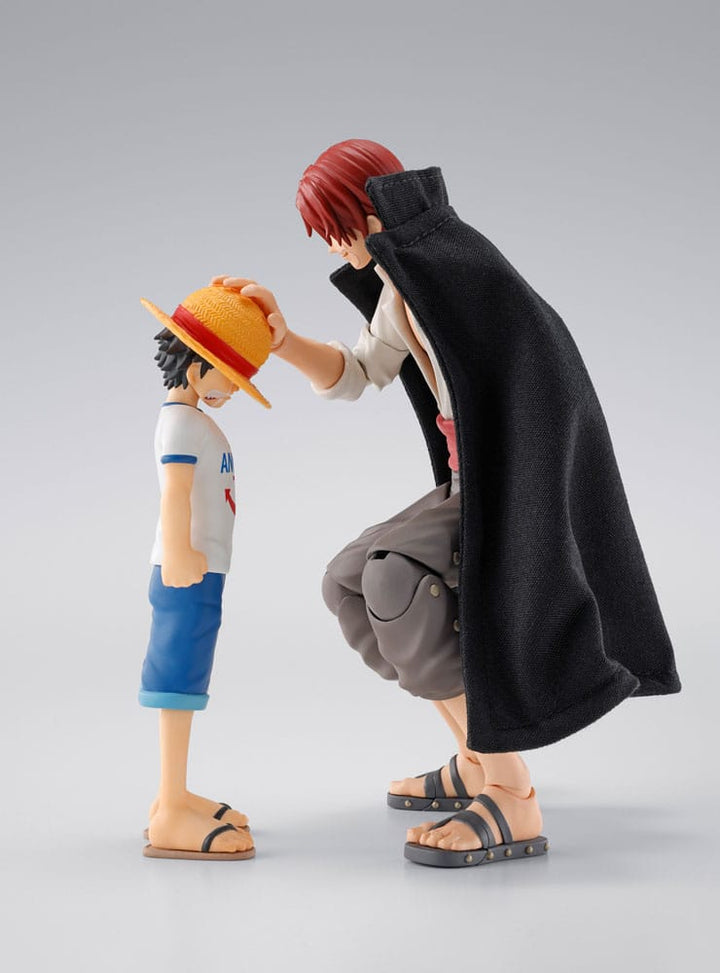 One Piece S.H.Figuarts Shanks & Monkey D. Luffy Childhood Version 2 Pack Action Figures