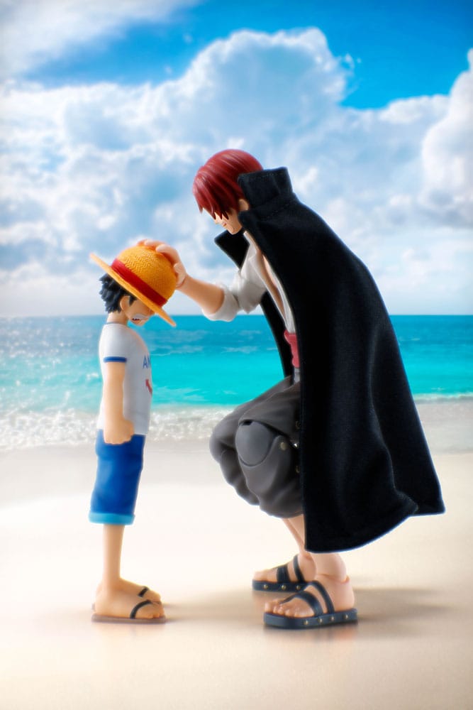 One Piece S.H.Figuarts Shanks & Monkey D. Luffy Childhood Version 2 Pack Action Figures