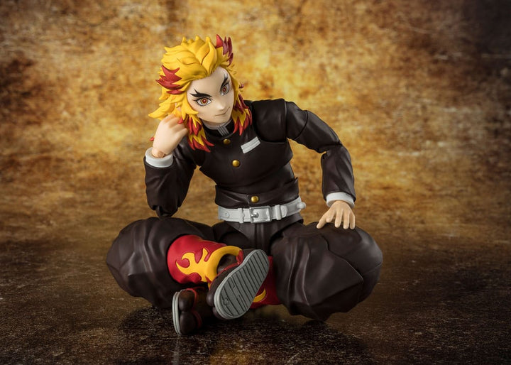 Demon Slayer: Kimetsu no Yaiba S.H.Figuarts Kyojuro Rengoku Action Figure