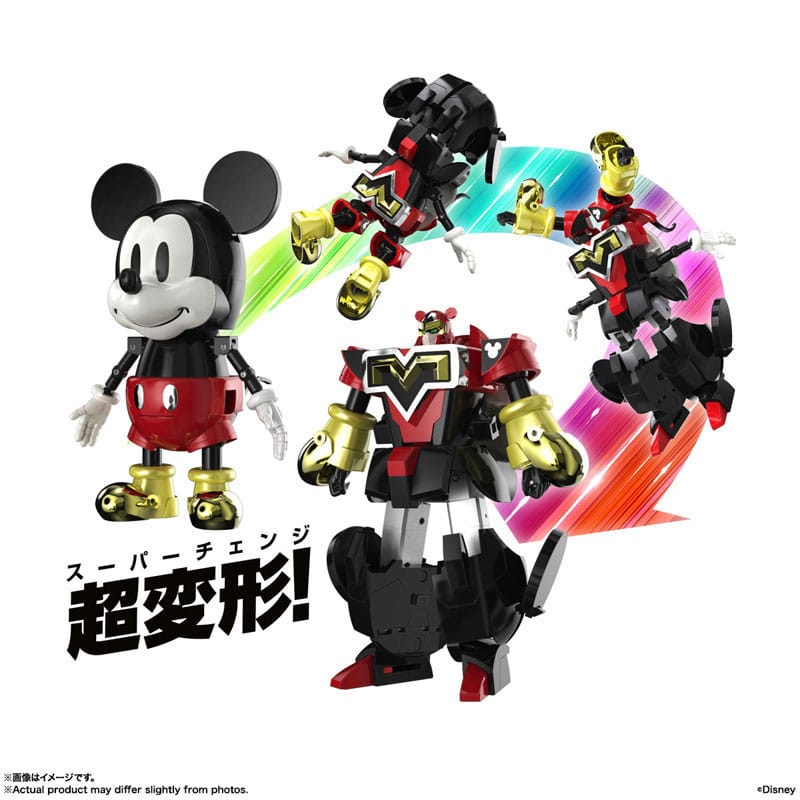 Disney Chogokin Super Change Mickey Mouse (Kunio Okawara) Action Figure