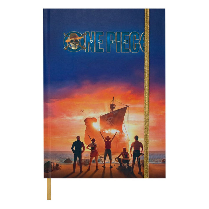 One Piece Sunset Sail Hardcover Notebook