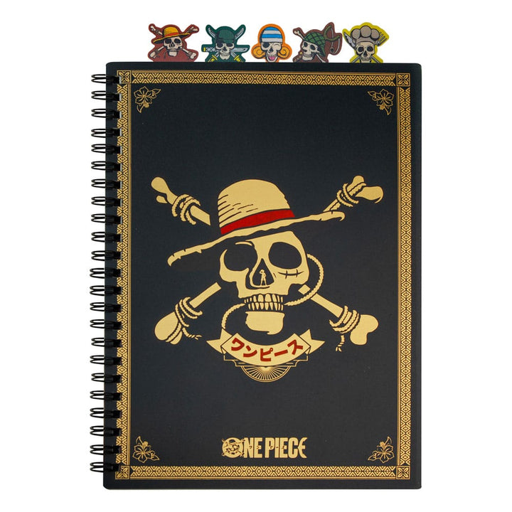 One Piece Straw Hat Pirates Tabbed Notebook