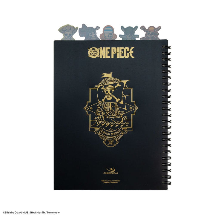 One Piece Straw Hat Pirates Tabbed Notebook