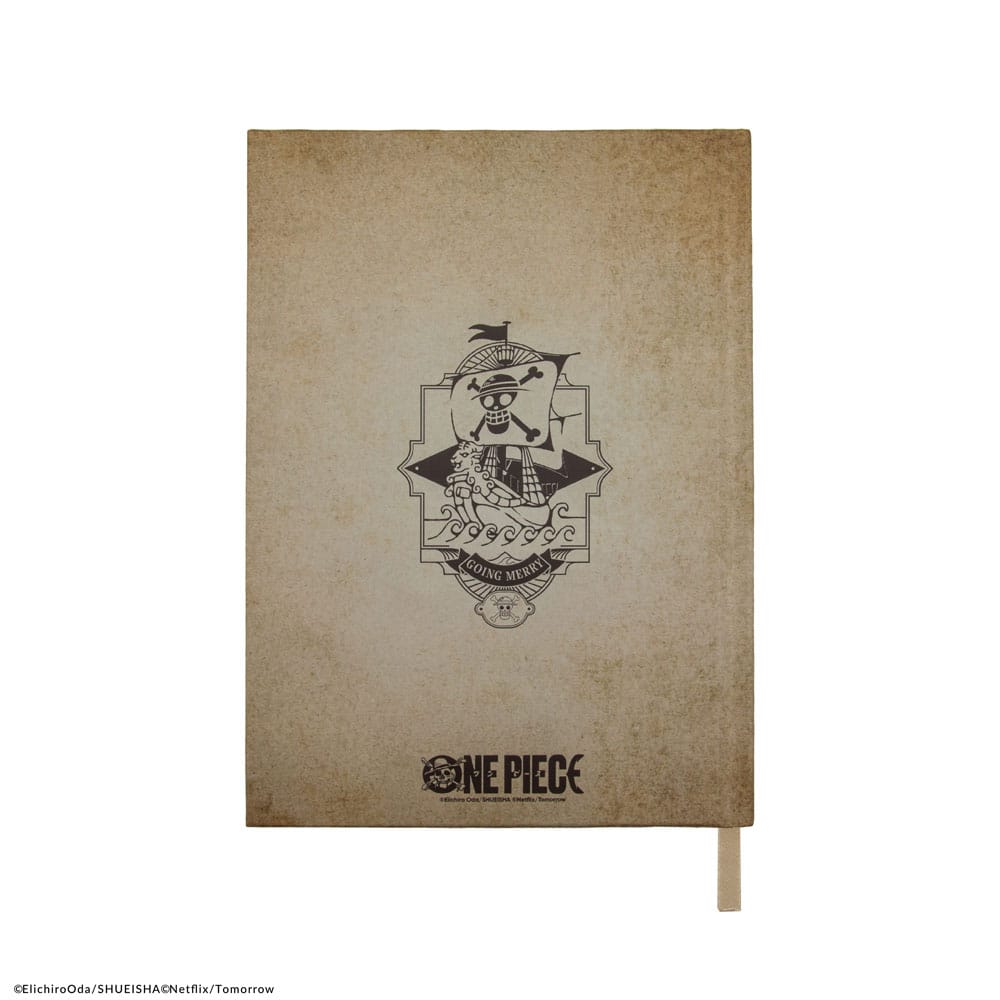 One Piece Wanted Mirror Hardcover Notebook