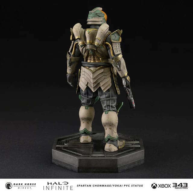 Halo Infinite: Spartan Chonmage with Yokai Mask Limited Edition Statue