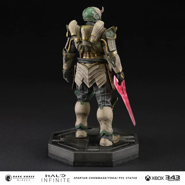 Halo Infinite: Spartan Chonmage with Yokai Mask Limited Edition Statue