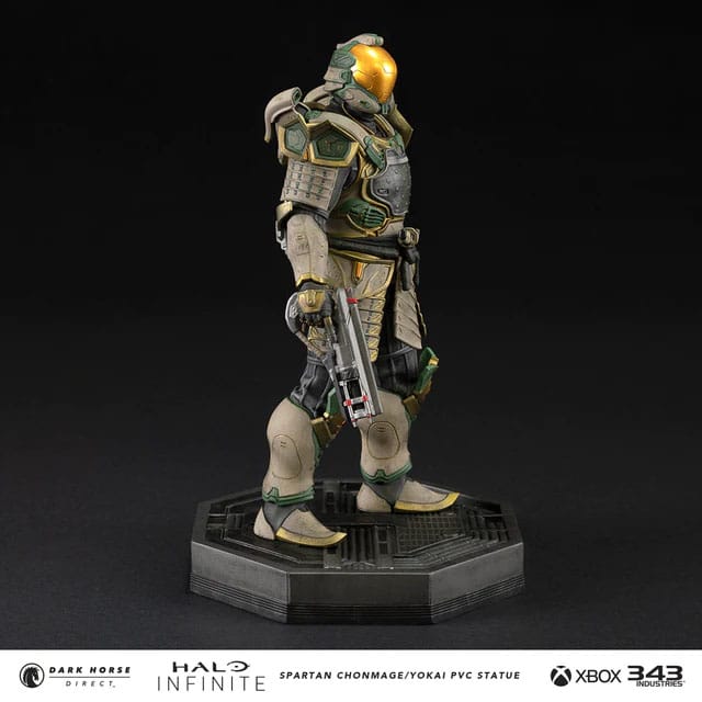 Halo Infinite: Spartan Chonmage with Yokai Mask Limited Edition Statue