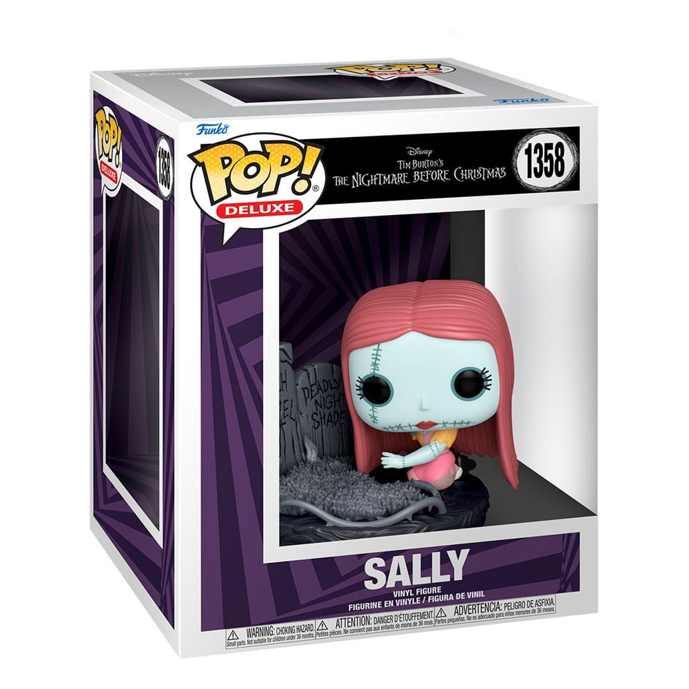 Sally With Gravestone Nightmare Before Christmas 30th Anniversary Deluxe Funko POP! Vinyl Figure