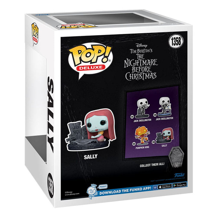 Sally With Gravestone Nightmare Before Christmas 30th Anniversary Deluxe Funko POP! Vinyl Figure