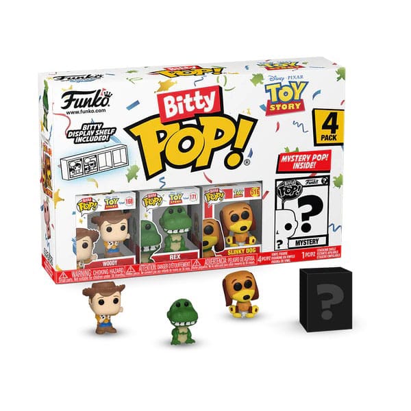 Toy Story Woody 4 Pack Bitty POP! Vinyl Figures