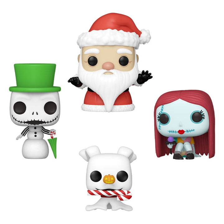 The Nightmare Before Christmas Tree Holiday Pocket POP! 4-Pack Set