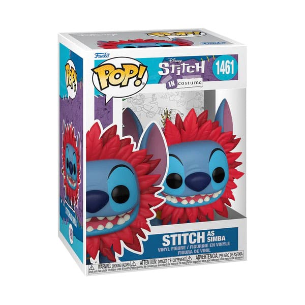 Stitch As Simba Lilo & Stitch Funko POP! Vinyl Figure