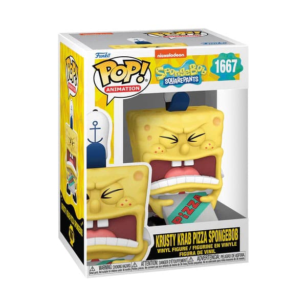 Krusty Krab Pizza SpongeBob SpongeBob SquarePants 25th Anniversary Funko POP! Vinyl Figure