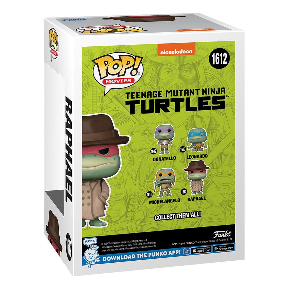 Raphael in Trench Coat Teenage Mutant Ninja Turtles (1990) Funko POP! Vinyl Figure